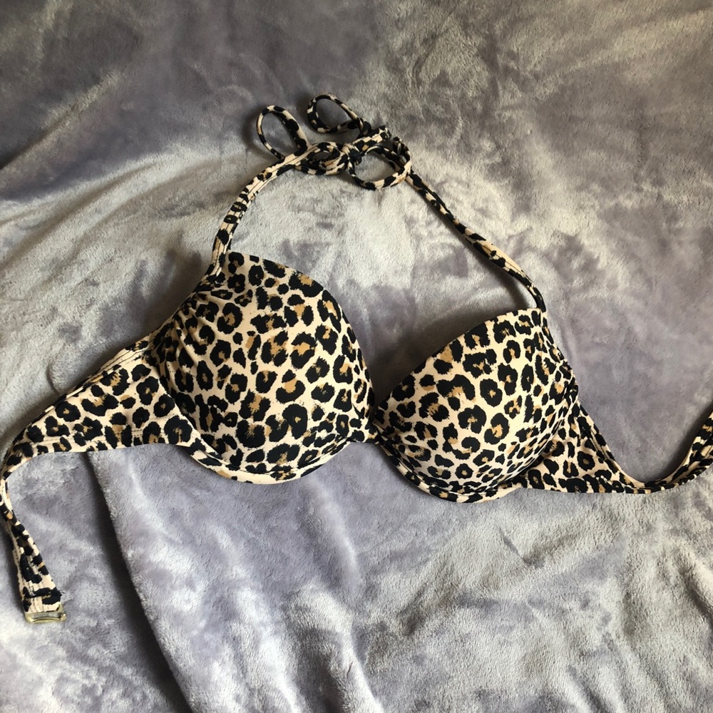 Cheetah Push-up bathing suit top